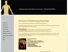 Tablet Screenshot of chattanooganeurology.net